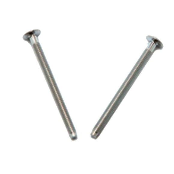 2-Pack Moen T3129CP Tub and Shower Faucet Escutcheon Screws Compatible Replacement