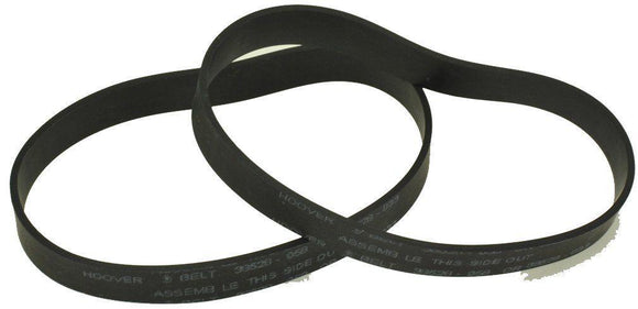 2-Pack Hoover UH40125 WindTunnel Bagless Belt Compatible Replacement