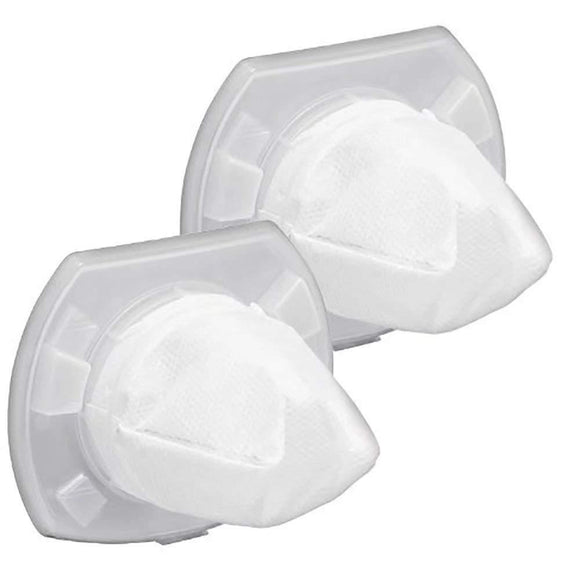 2-Pack Black and Decker BDH1220AV Type 1 12V Automotive DustBuster Filter Bag Compatible Replacement